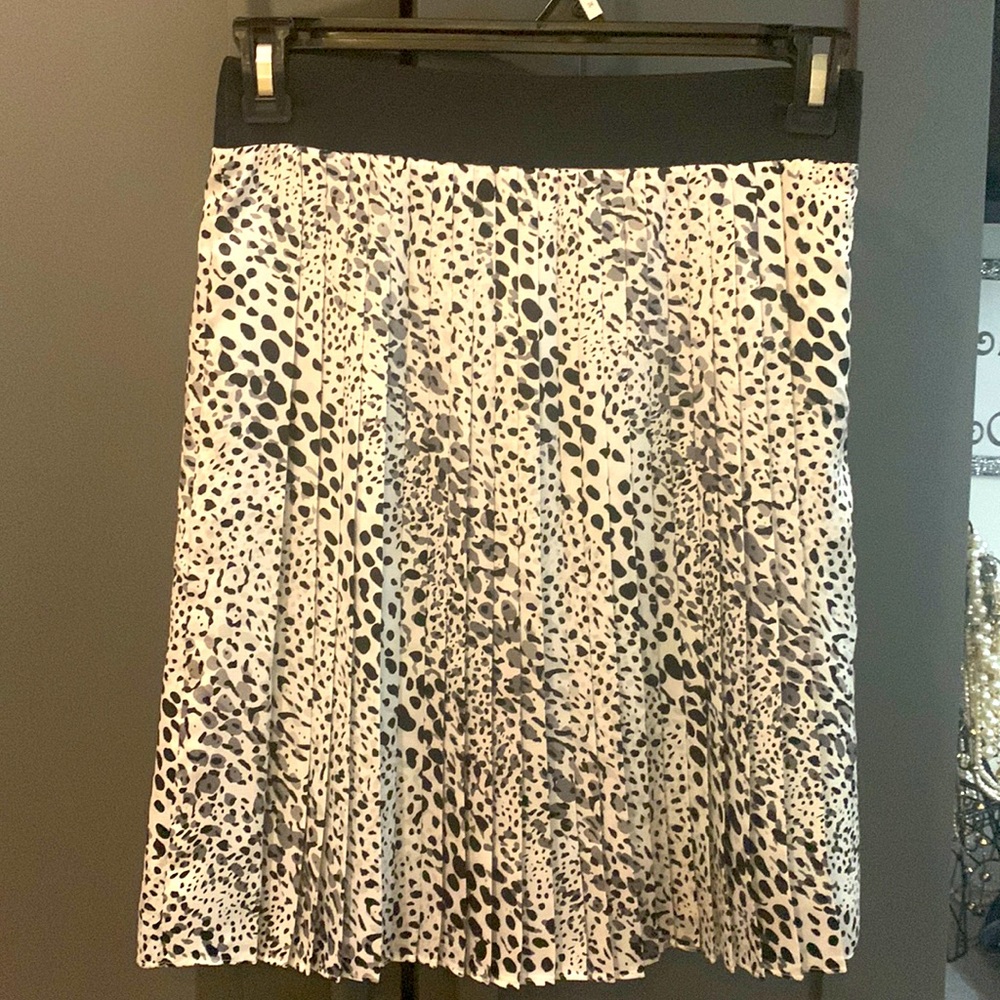 Animal print skirt